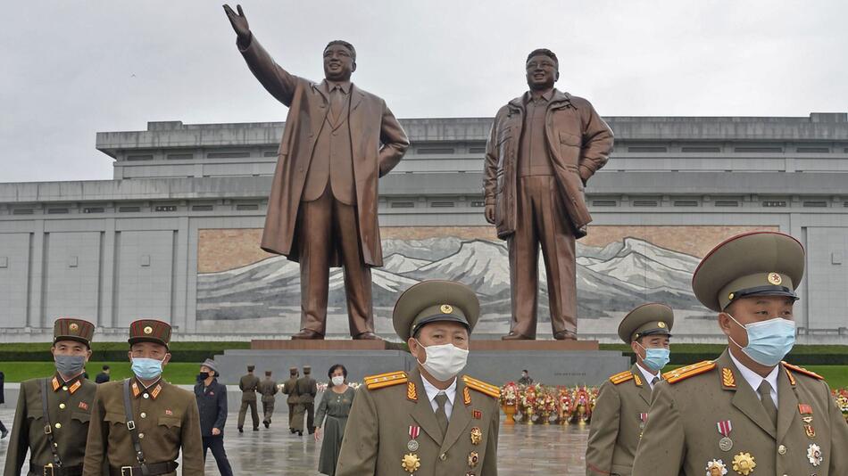 Großmonument Mansudae in Nordkorea