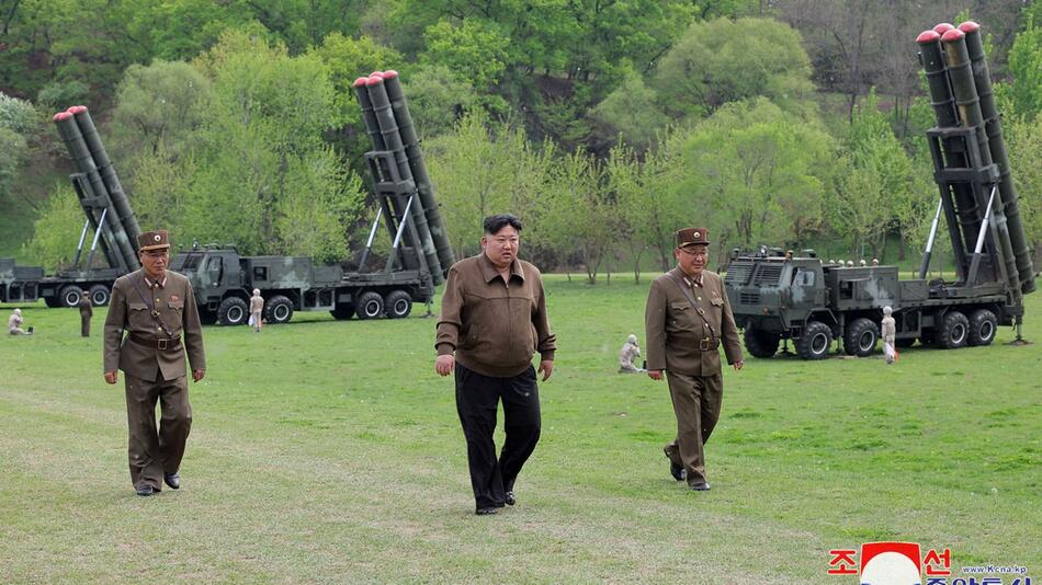 Raketenstarts in Nordkorea