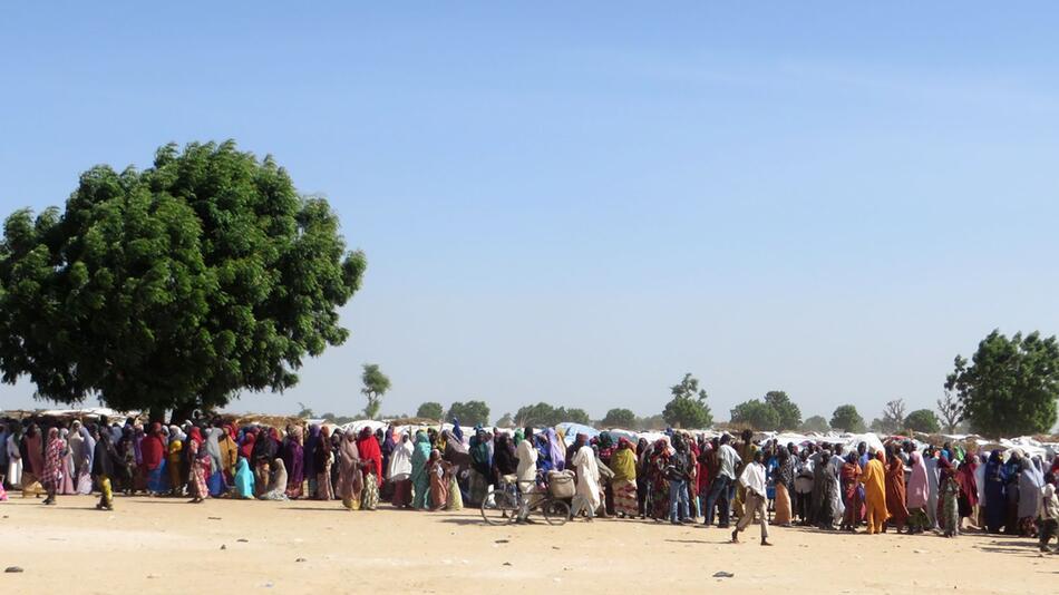 Boko Haram Flüchtlinge in Nigeria