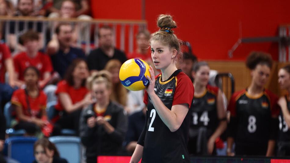 Volleyball Frauen: Deutschland - Rumänien