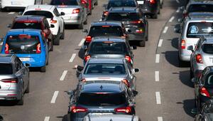 Stau auf der Autobahn