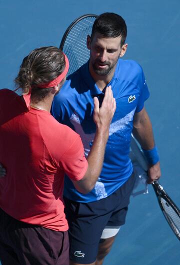 Alexander Zverev, Novak Djokovic