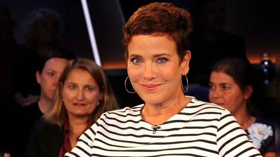 Zu Gast in der "NDR Talk Show": Muriel Baumeister im September 2023.