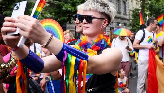 Pride Parade in Budapest