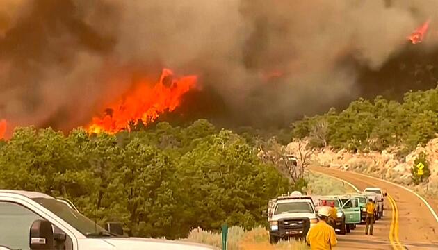 Waldbrand im Grand Canyon: Historische Lodge im US-Nationalpark zerstört