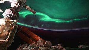 Magie von oben: Astronaut Donald Pettit filmt Nordlichter von der ISS