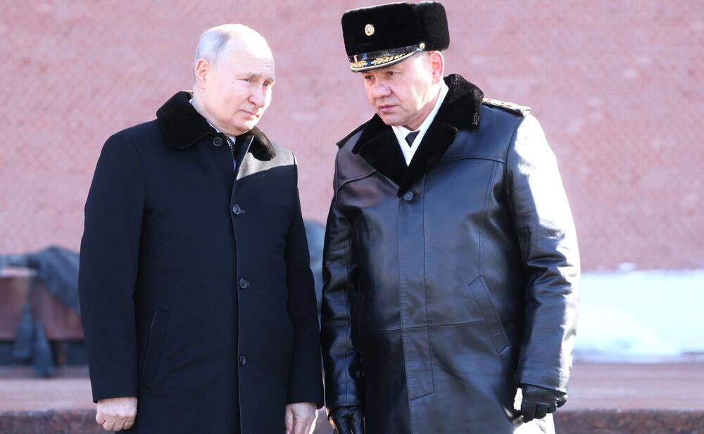 Wladimir Putin, Sergei Schoigu