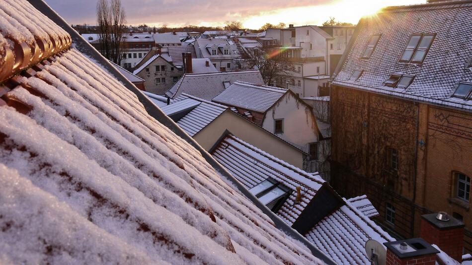 Winterwetter in Weimar