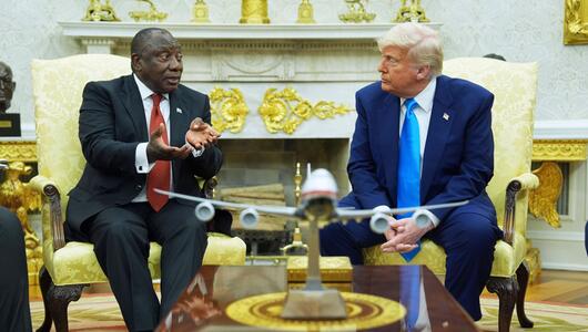 Südafrikas Präsident Ramaphosa in Washington