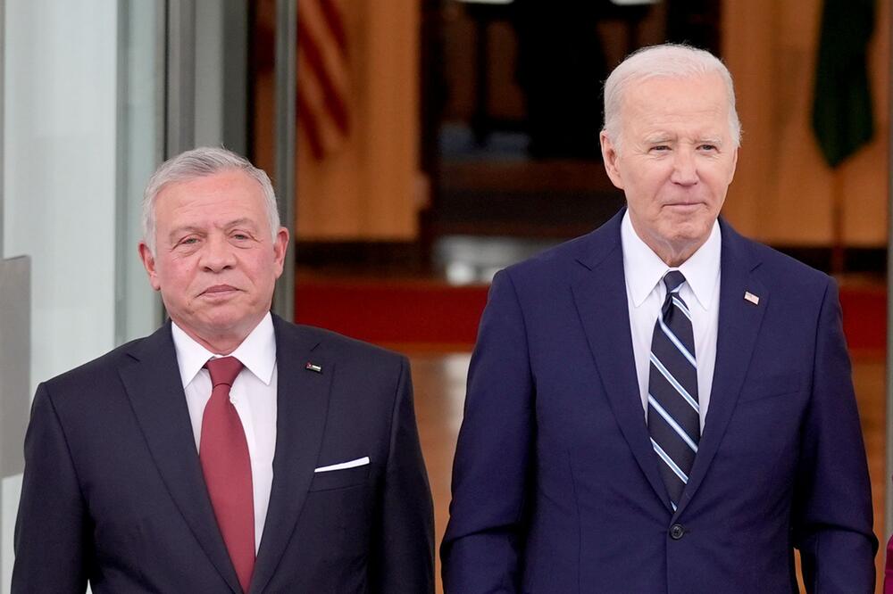 Joe Biden und König Abdullah II.