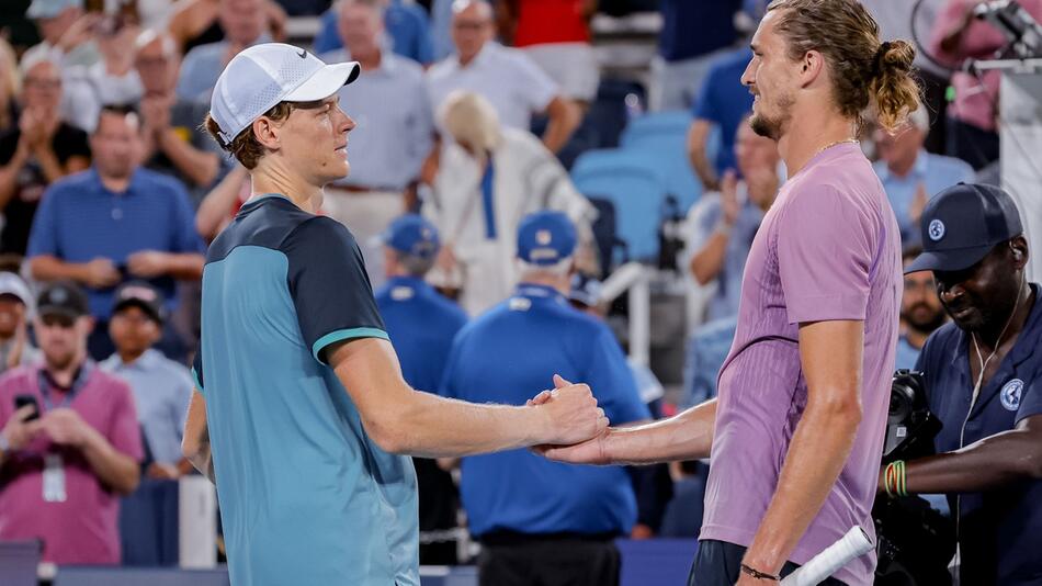 Alexander Zverev und Jannik Sinner