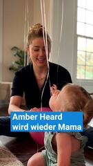 Amber Heard wird wieder Mama