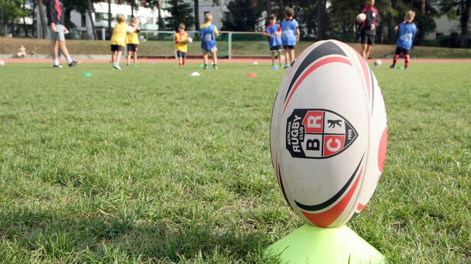 Ein Rugby-Ball