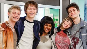 "Club der roten Bänder - Die neue Generation" (v.l.): Philipp (Jona Levin Nicolai), Yannik ...