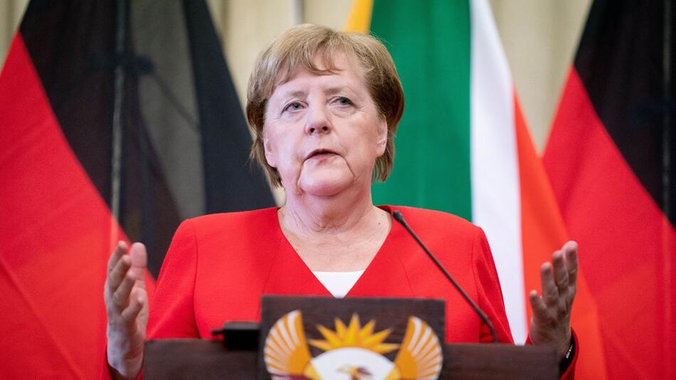 Besuch der Kanzlerin Angela Merkel in Südafrika