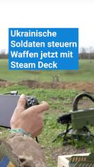 Vom Videospiel-Controller zum Kriegsgerät: Steam Deck im Ukraine-Einsatz