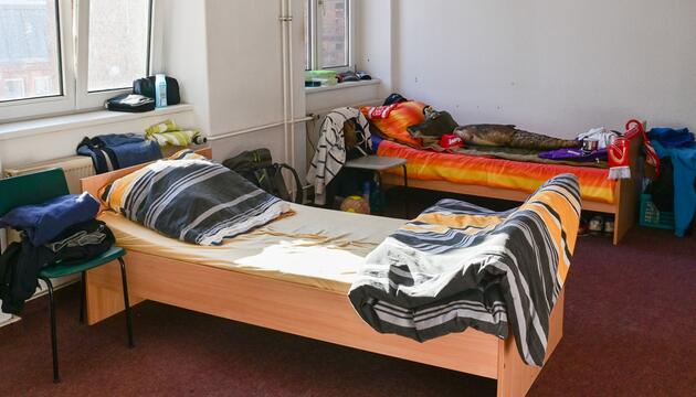 Unterkunft für Wohnungslose