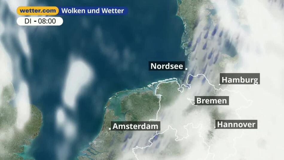 "Nordsee: Dein Wetter für Deine Region!"