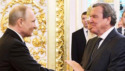 Putin und Schröder