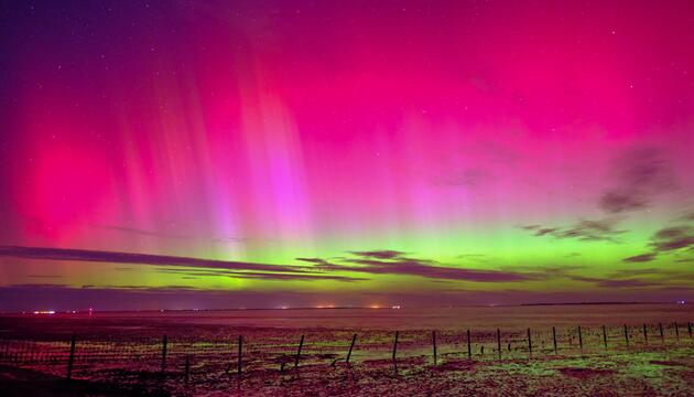 Polarlichter in Niedersachsen