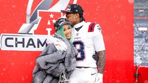 Cardi B und Stefon Biggs zeigten sich innig beim Spiel in Colorado.