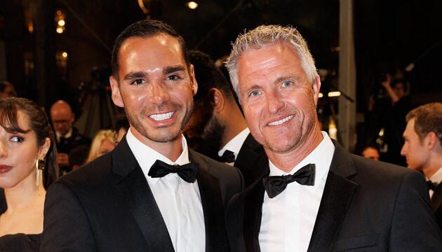 Étienne Bousquet-Cassagne (li.) und Ralf Schumacher im Mai in Cannes.