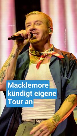 Nach Sheeran-Aus: Macklemore kündigt "Free Palestine Tour" an