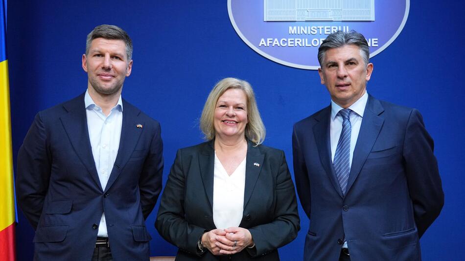 Bundesinnenministerin Faeser reist nach Rumänien