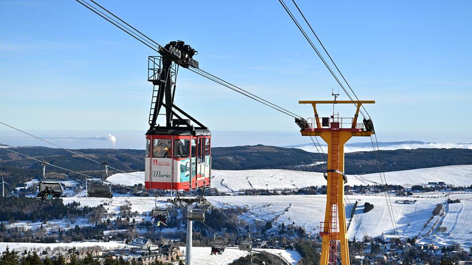 Winter im Erzgebirge