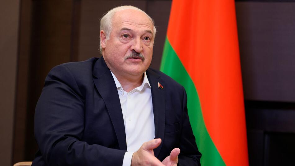 Belarussischer Machthaber Lukaschenko