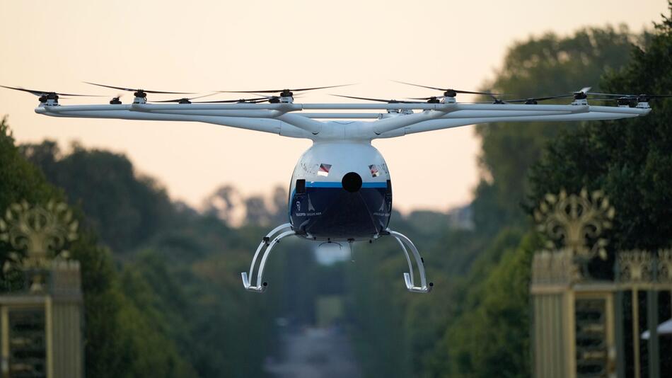 Testflüge der Flugtaxis von Volocopter