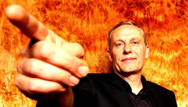 Christian Streich in einer Werbung des aktuellen Sportstudios aus dem April 2012.