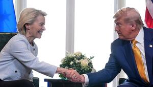 US-Präsident Trump trifft von der Leyen
