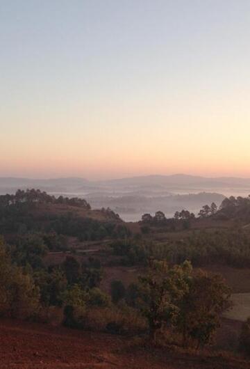 Myanmar bei Sonnenaufgang