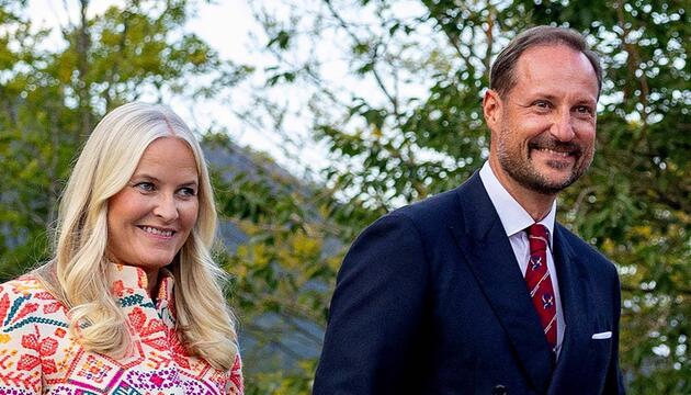 Den 25. Hochzeitstag von Haakon und Mette-Marit feiert das norwegische Königshaus auch auf ...