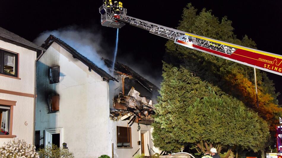 Explosion, Mehrfamilienhaus, Saarland, Mandelbachtal, tot, Leiche