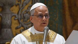Papst Leo XIV. bei seiner ersten Messe als neuer Pontifex in der Sixtinischen Kapelle in Rom.