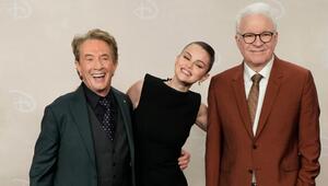 Martin Short (li.), Selena Gomez und Steve Martin verstehen sich auch abseits des "Only Murder ...
