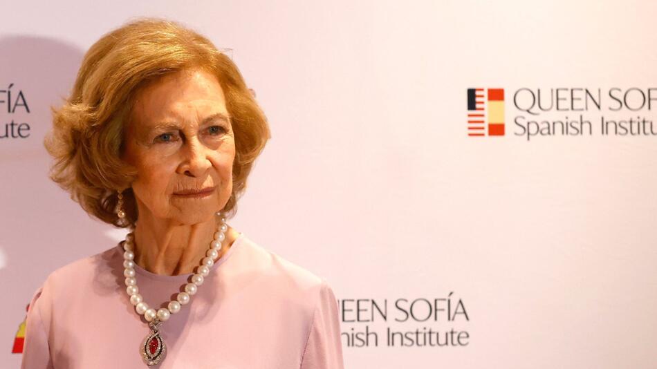 Spaniens ehemalige Königin Sofía ist im Krankenhaus.