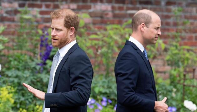 Prinz William und Prinz Harry