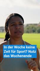 Weekend Warriors: Warum Sport am Wochenende reicht