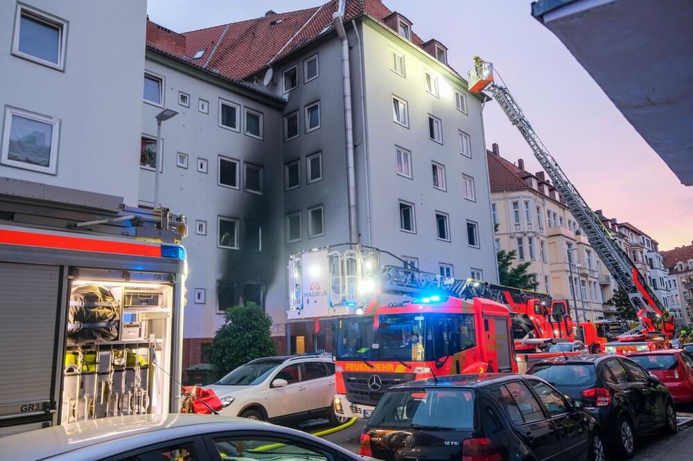 Explosion in Wohnhaus in Hannover