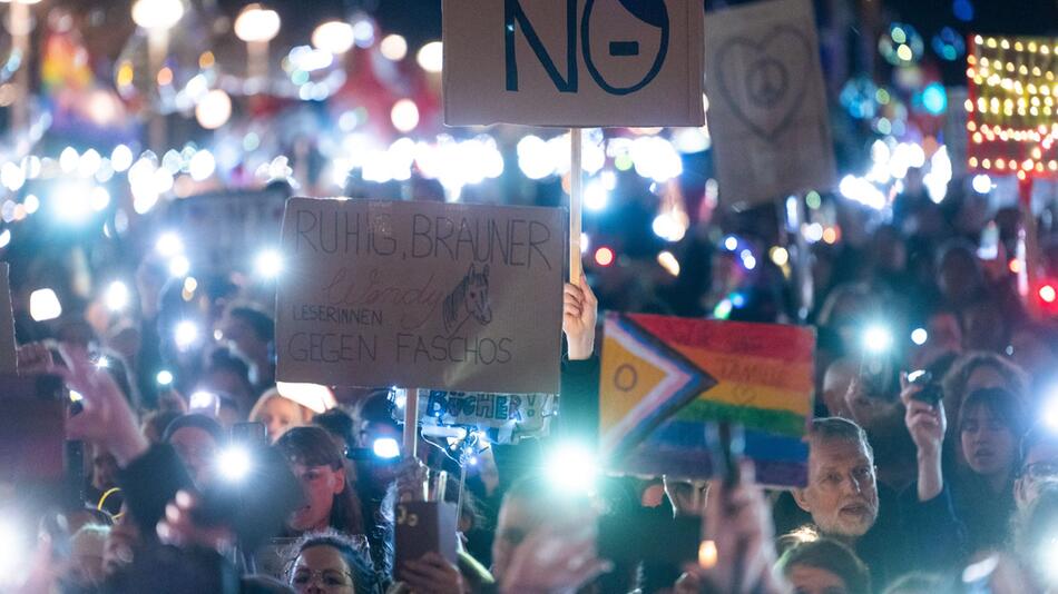 Demo gegen Rechts