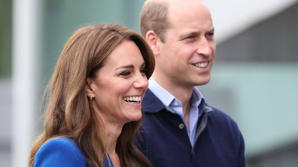 Prinz William und Prinzessin Kate bedanken sich beim GB-Olympia-Team.