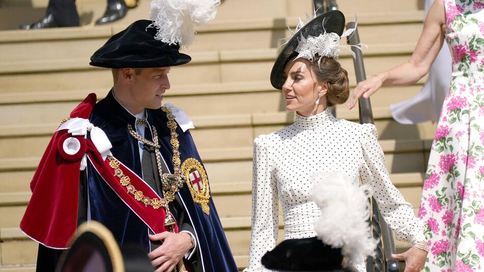 Il principe William e la duchessa Kate