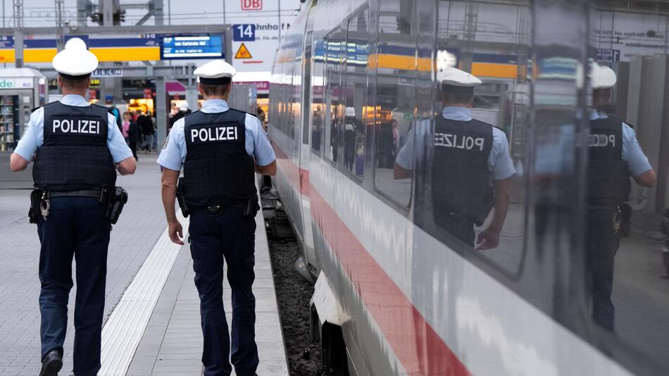 Bundespolizei am Münchner Hauptbahnhof