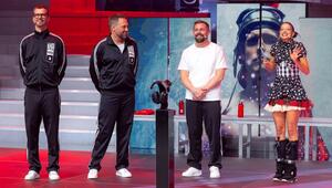 Nina Chuba lässt Joko, Klaas und erstmals Steven Gätjen (v.l.) gegen ProSieben antreten.