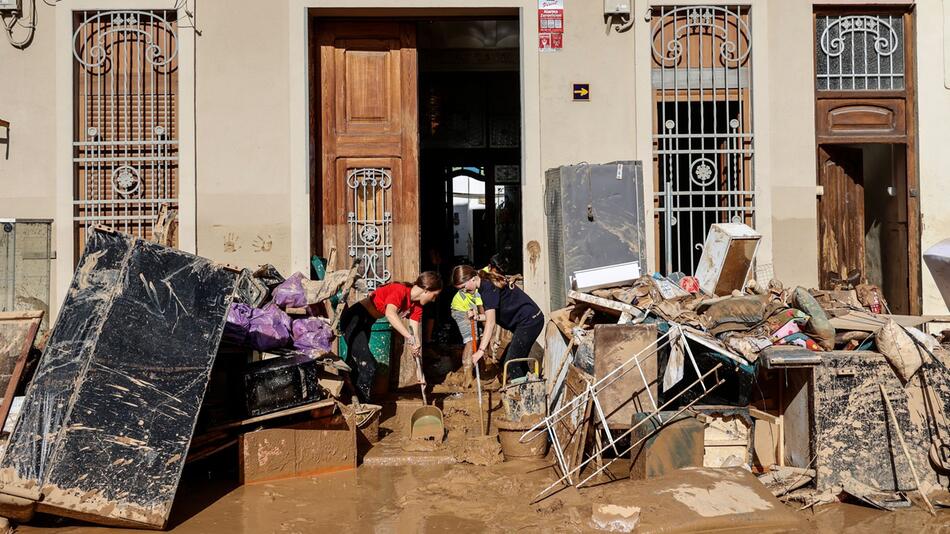 Nach den Überschwemmungen in Spanien