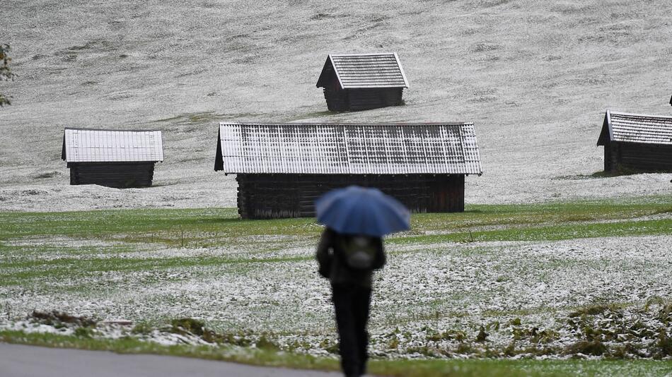 Temperatursturz in Bayern