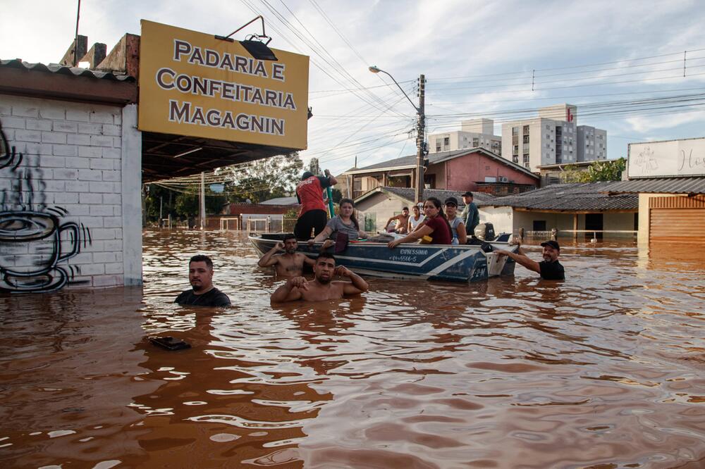 Hochwasser in Brasilien